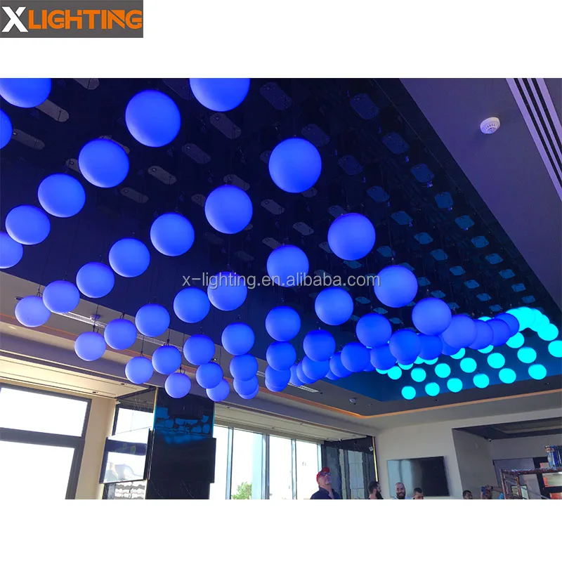 rgb led ceiling lights dmx motor cheaper price led kinetic lifting ball