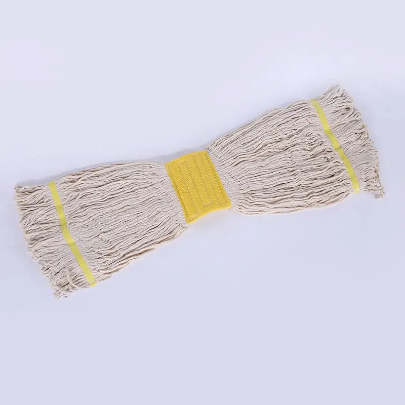 Factory direct customized looped end mop head wet and dry suitable for factory cleaning