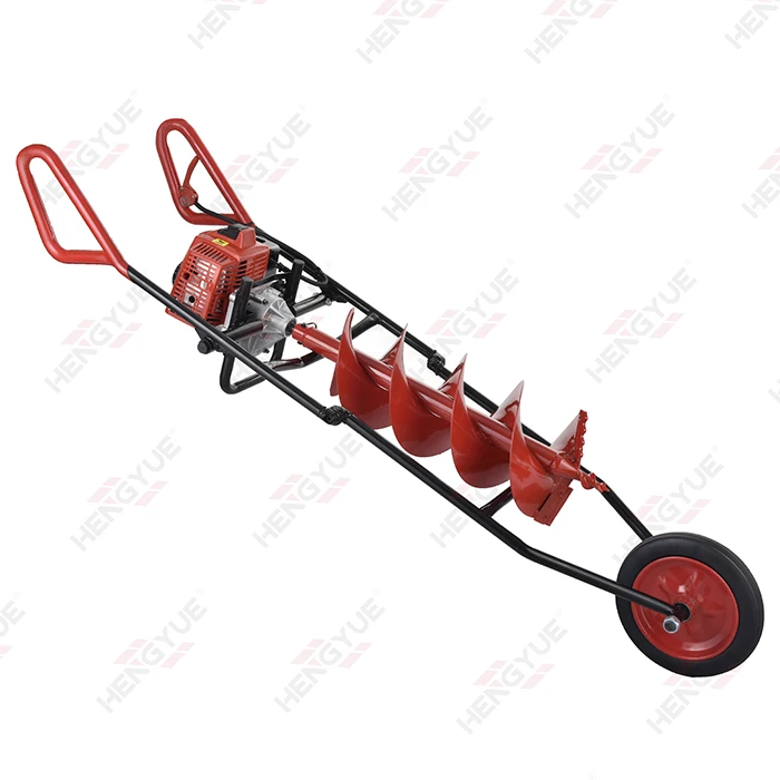 Шнек для землеройных отверстий с ручными сверлами