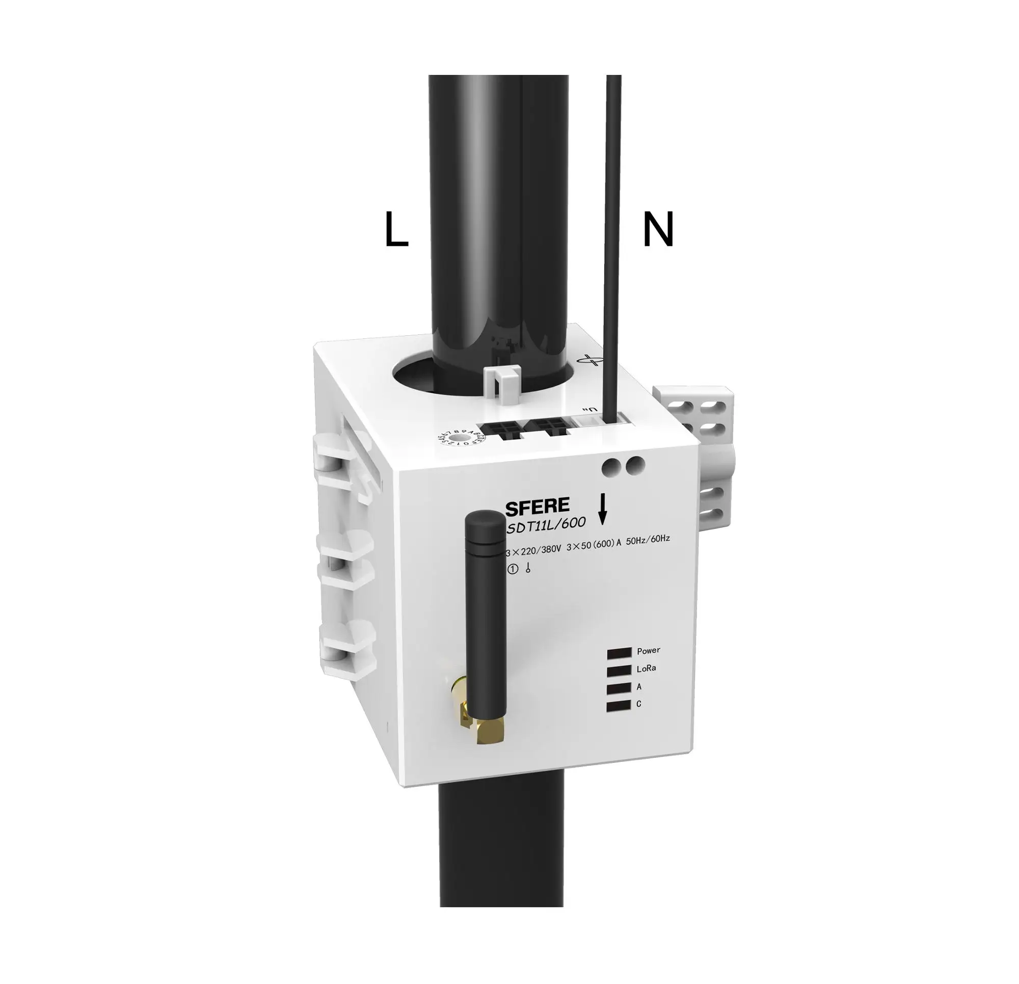 Elecnova side-open IoT LoRa wireless data transmission multi-functional energy meter
