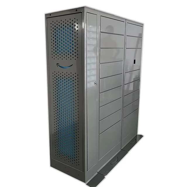 Secure Storage Solution Steel Parcel Delivery Lockers with Custom Lockers and Camera