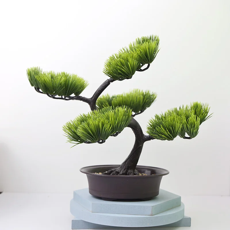 Decorative motley seasonal home decoration black plastic pot flowerpot novel Nordic Style Nursery Office Mall