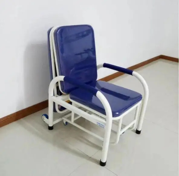 Больничное складное кресло для сопровождения с 4