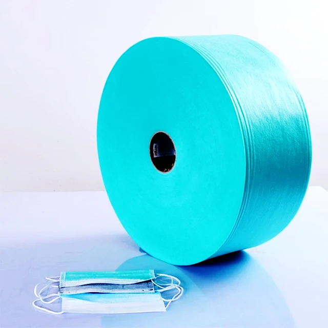 
face mask raw material 100% polypropylene meltblown nonwoven fabric roll with high filtration sms nonwoven fabric 