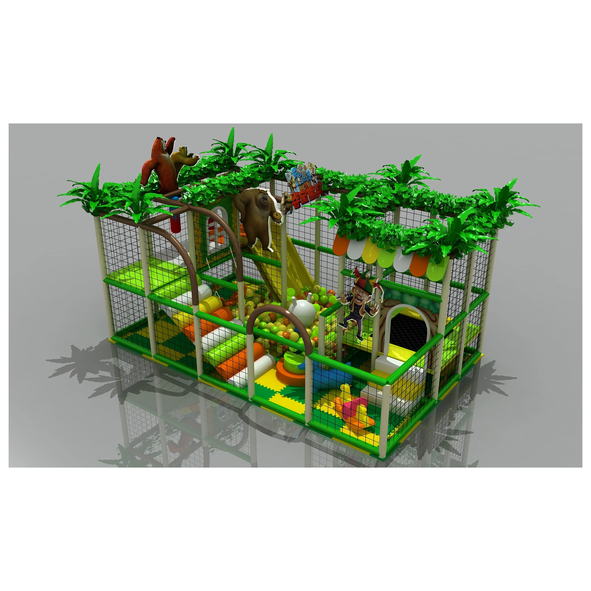 Maidele Adult Toddler Children Home Soft Play Colorful Modern Soft Comfortable Park Amusement Indoor Playground for Toddler