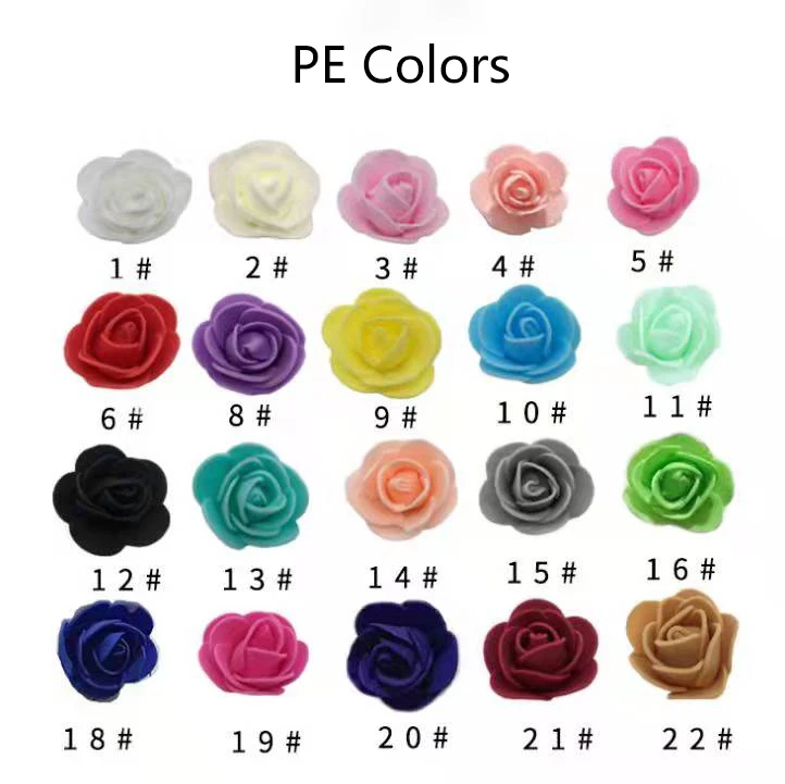 USA Warehouse Delivery Small 10 Inch 25 Cm Flower In Gift Box Lover Souvenirs Valentine Gift Ribbon Teddy Foam PE Rose Bear