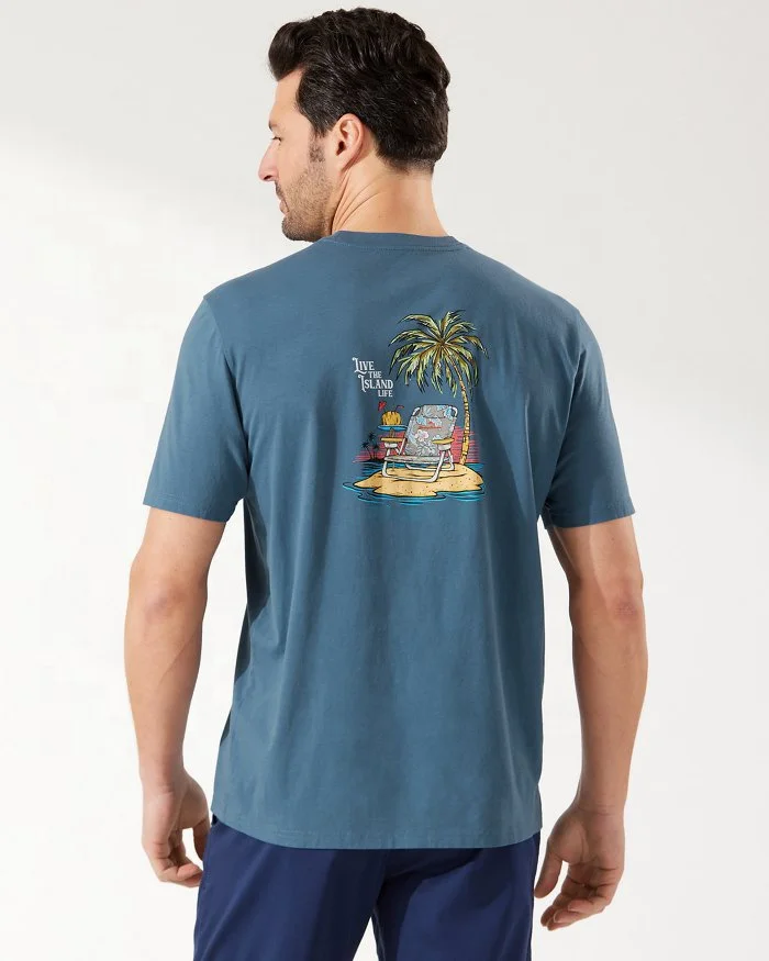 MGOO custom pima cotton t shirts digital print t shirts mens clothing t shirts