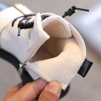 ChouShan OEM Bottes Pour Enfants Unique Dseign Antislip Short British Style Kids Winter Boots