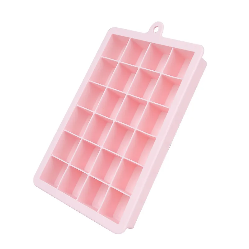 Easy To Release Ice Cube Box Creative Take Out Easily Rectangular Food Grade Silicone Cube Ice Tray