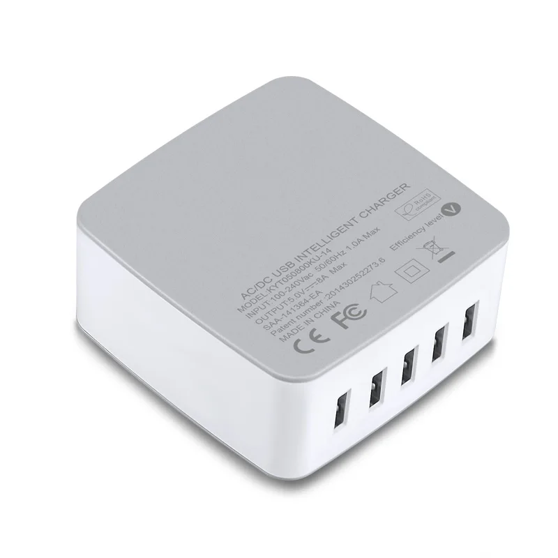  OEM 5-разъемное зарядное usb-устройство для мобильного телефона Высокое качество док-станции зарядного устройства с веб-камерой Быстрая зарядка pobile