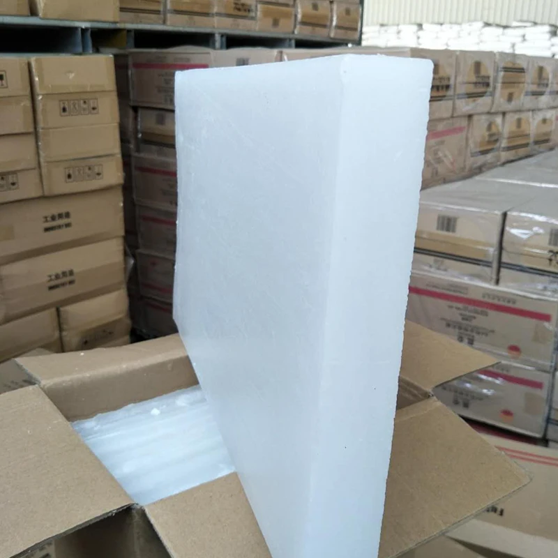 High melting point paraffin wax transparent  kunlun fully refined 56/58/60/62/64/66 price