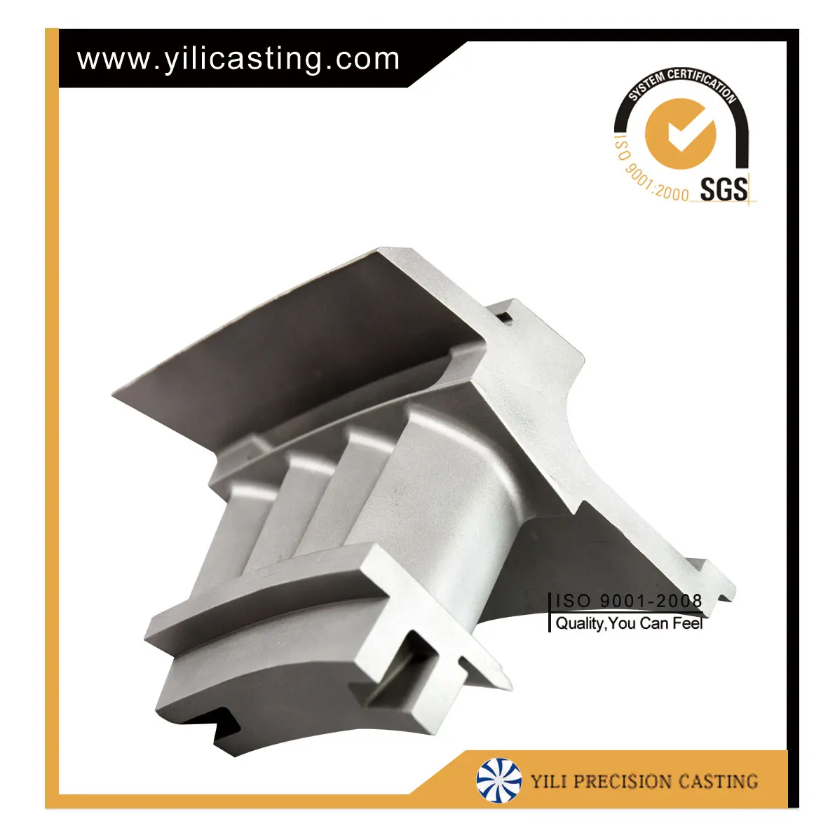 Инконель 718, 738c, 738lc турбины лезвия для стационарных газовых турбин