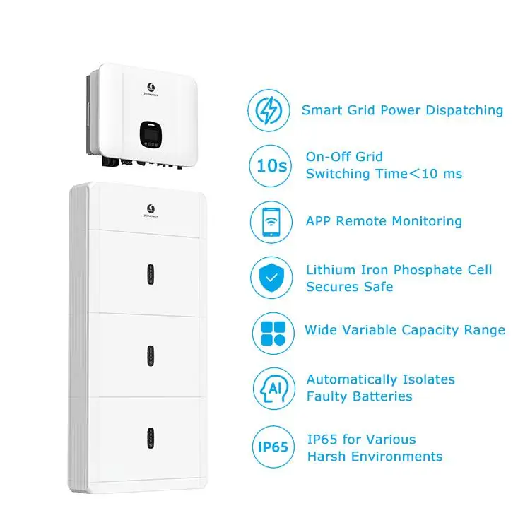 6Kw 6000W 48V 3K 6K Mppt Solar Hybrid Inverter Modular Lithium Ion Battery Lifepo4 Solar Battery 48 V In 100 200 300 Ah