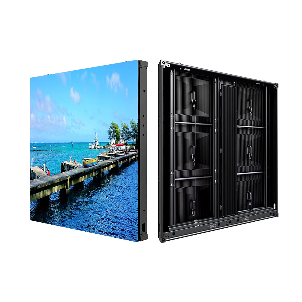 P5 P6 P8 P10 Common Energy Saving Aluminum Outdoor Fixed Advertising Building Led Display Screen Street Digital Billboard Sign