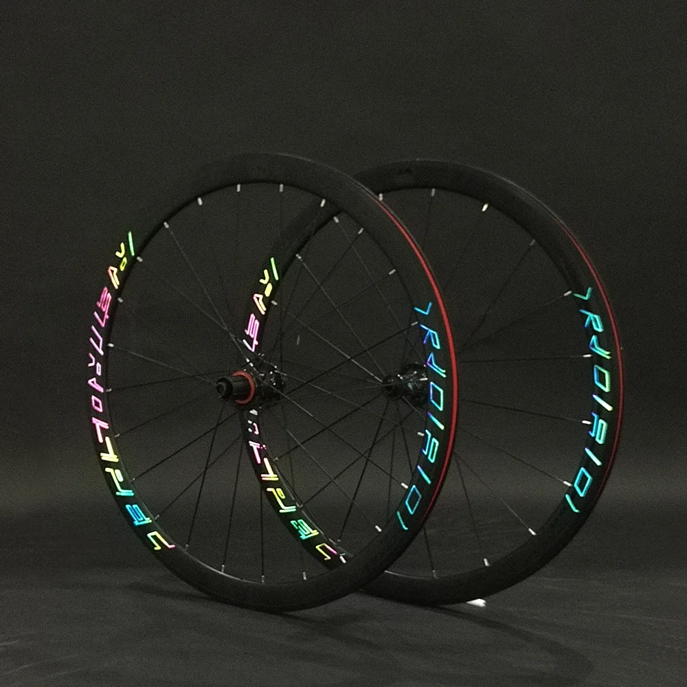Aluminum Disc Brake Cycling 700C road bike Bicycle Wheels / Wheelsets