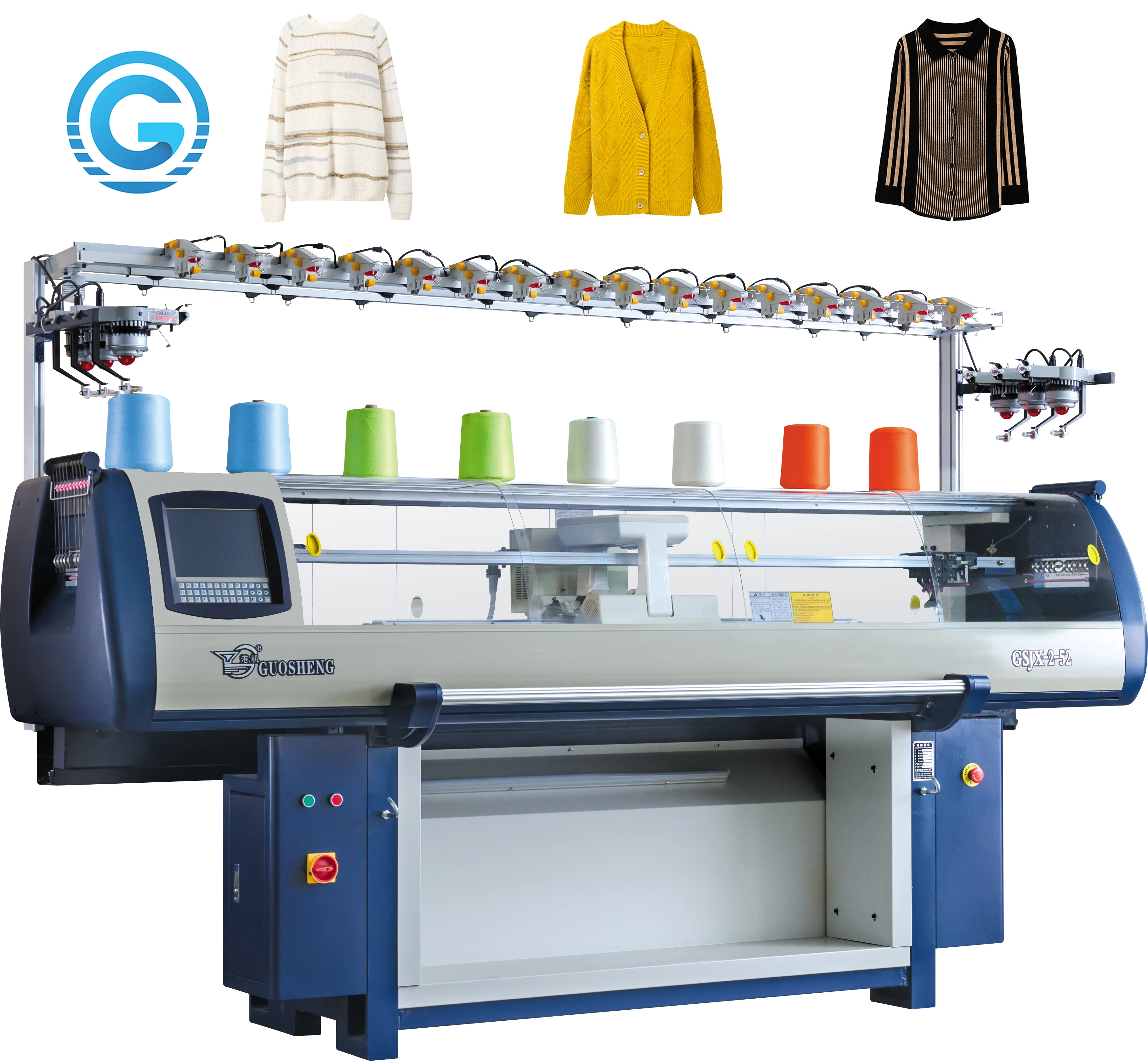 Auto Computerized Making Machine knitted sweater/scarf/blanket/hap