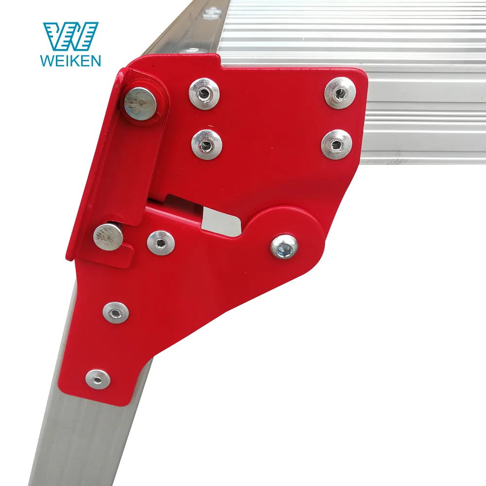 WEIKEN EN131 Escalera Multifunctional Ladders Aluminum  Retractable Platform Household Ladder Working Platform Aluminium