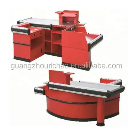 Supermarket cashier store checkout counter for sale