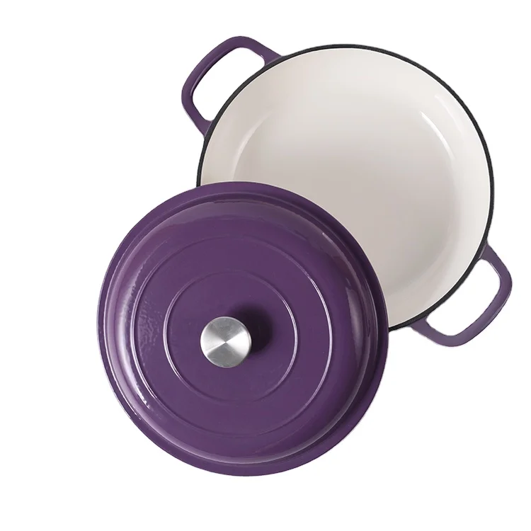 Набор эмалированной чугунной посуды 8 дюймов