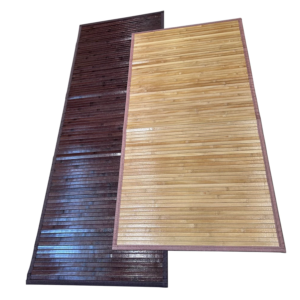 High quality long soft different colors indoor play flooring bedroom bamboo rug