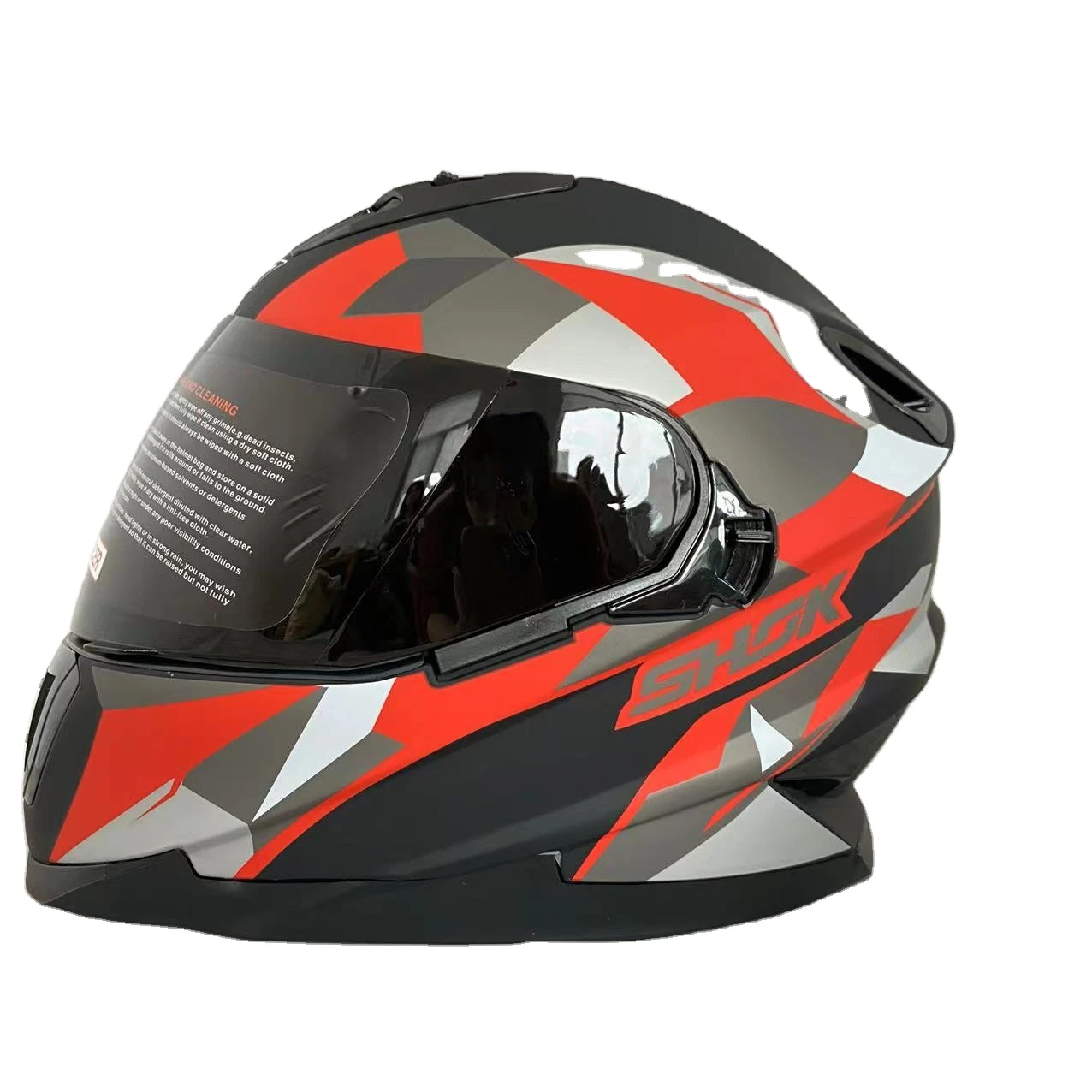 Double Glasses Full Face Helmet Motorcycle Outdoor Riding Helmets Safe Cross Helmet