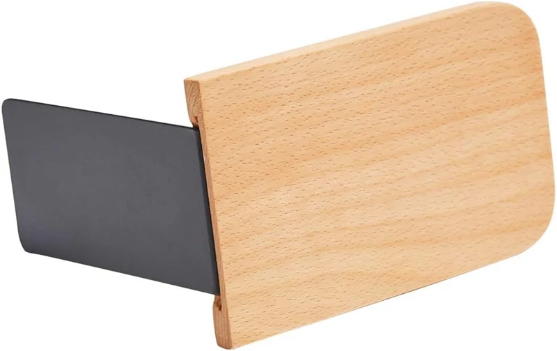 High Quality Material Books CDs Stand Nature Coating Book Stand Simple Design Heavy Duty Non-Skid Bookend for Shelves