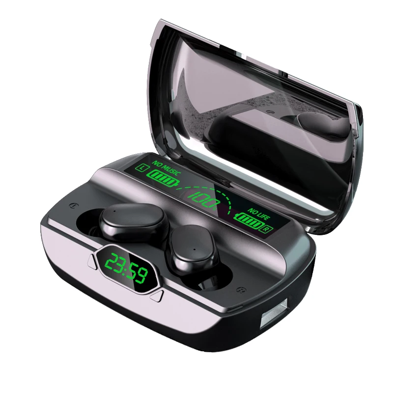 2021 Hot Sale BTEarphone Single or double Share good sound quality TWS Wireless BT headset With Charging Case