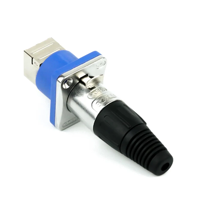 Signal 8P8c Industrial Waterproof Ethernet Rj45 Connector