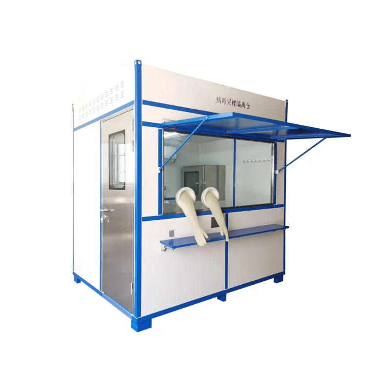 Temporary Nucleic Acid Testing Booth Throat Swab Testing Room