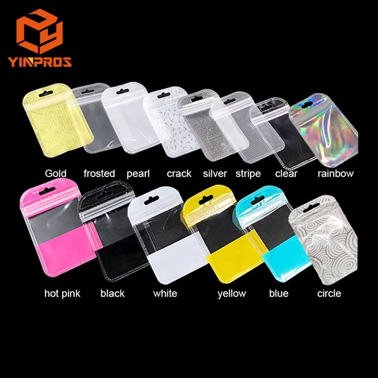 silver golden color zip bags resealable poly baggies with zip top lock for packaging shipping incense watch daily necessities