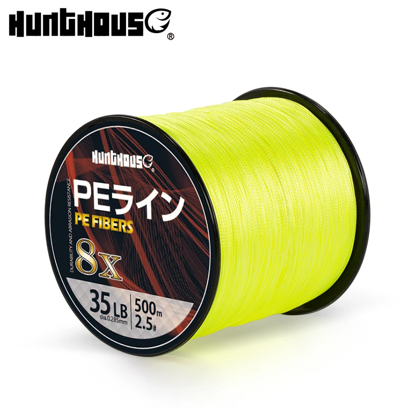 Hunt House 8 Strands Special Coating Layer Perfect Wear Resistant  Fishing Line