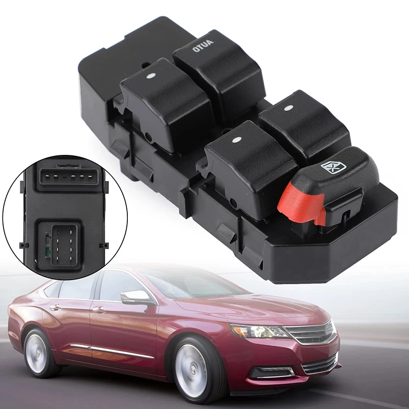 NEW Front Driver Master Power Window Control Switch Fit For Chevrolet Impala 2009-2016 25828893 Car Auto Accessories