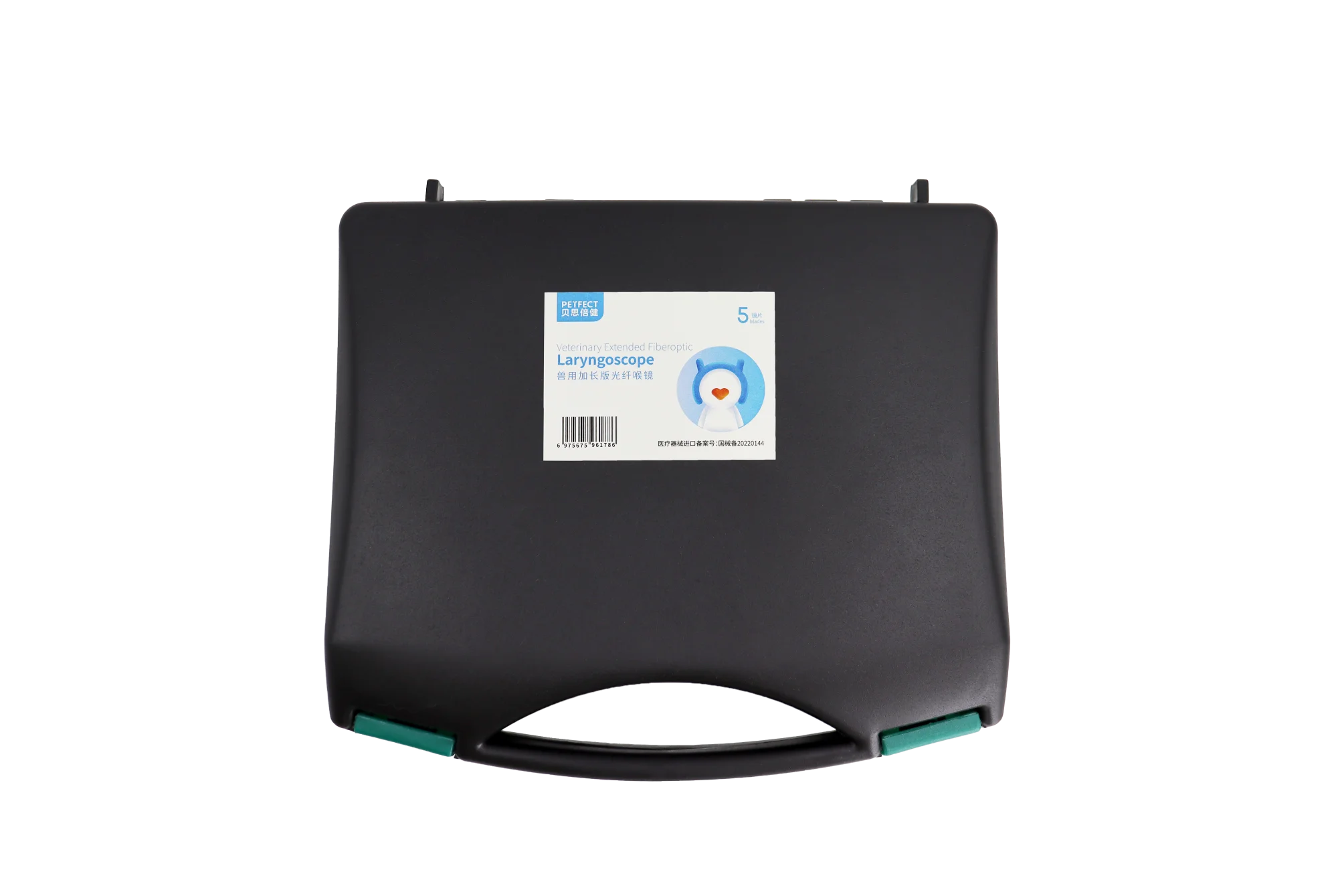 Veterinary Fiber Optic Laryngoscope Extended Length flexible fiber optic for Vet