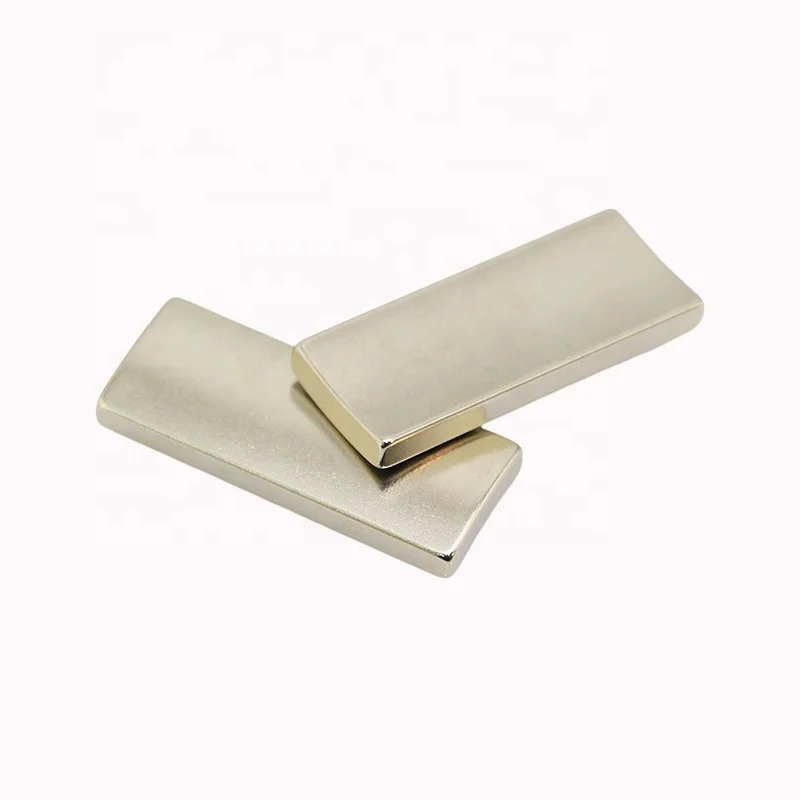 Strong magnetism  servo motor segment shape tile neodymium magnet SH35-UH45