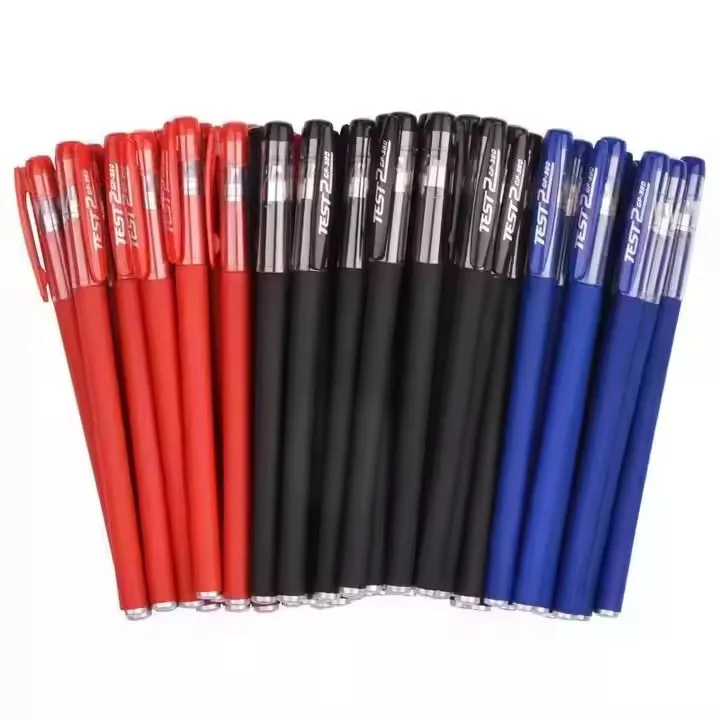 Wholesale Custom Gel Pen Bullet Carbon gel pen 0.5mm Signing Ball Point Pen For Office Business stationery
