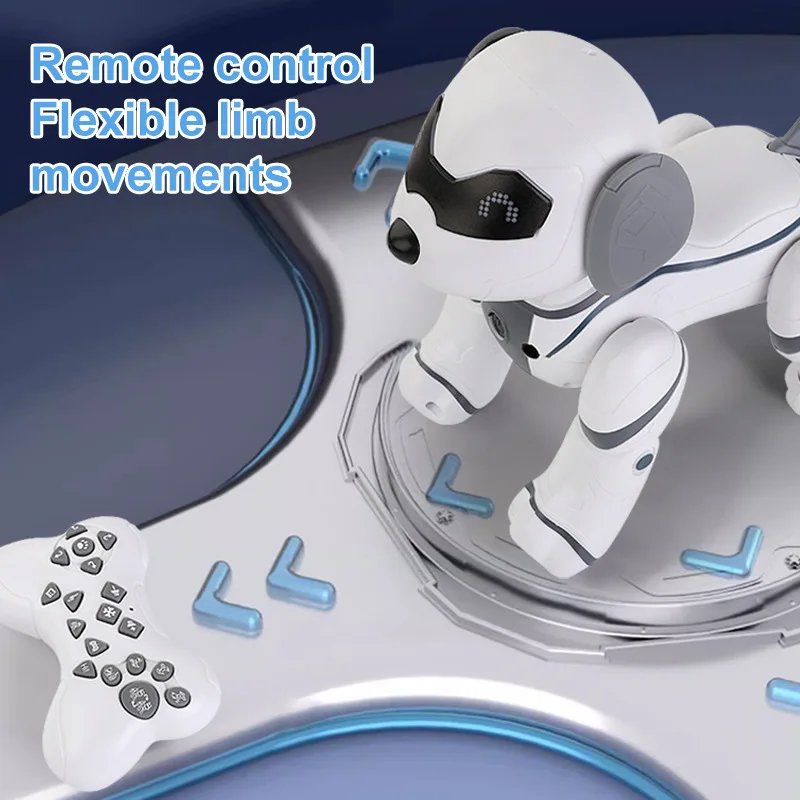 High Quality Dancing And Playing ai cute robot pets go2 dog toys with abundant emotions for kids