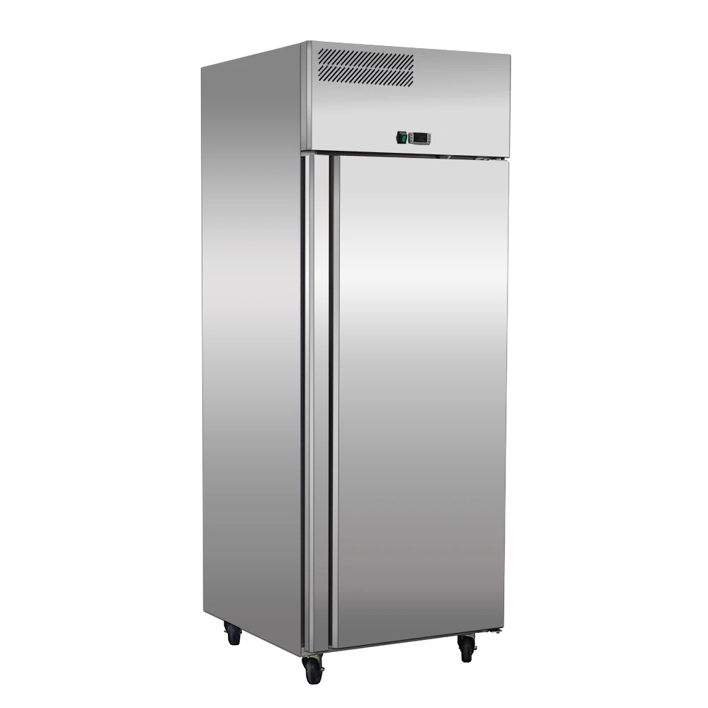 Commercial Restaurant Kitchen Industrial Upright Vertical Stainless Steel Freezer Refrigerator