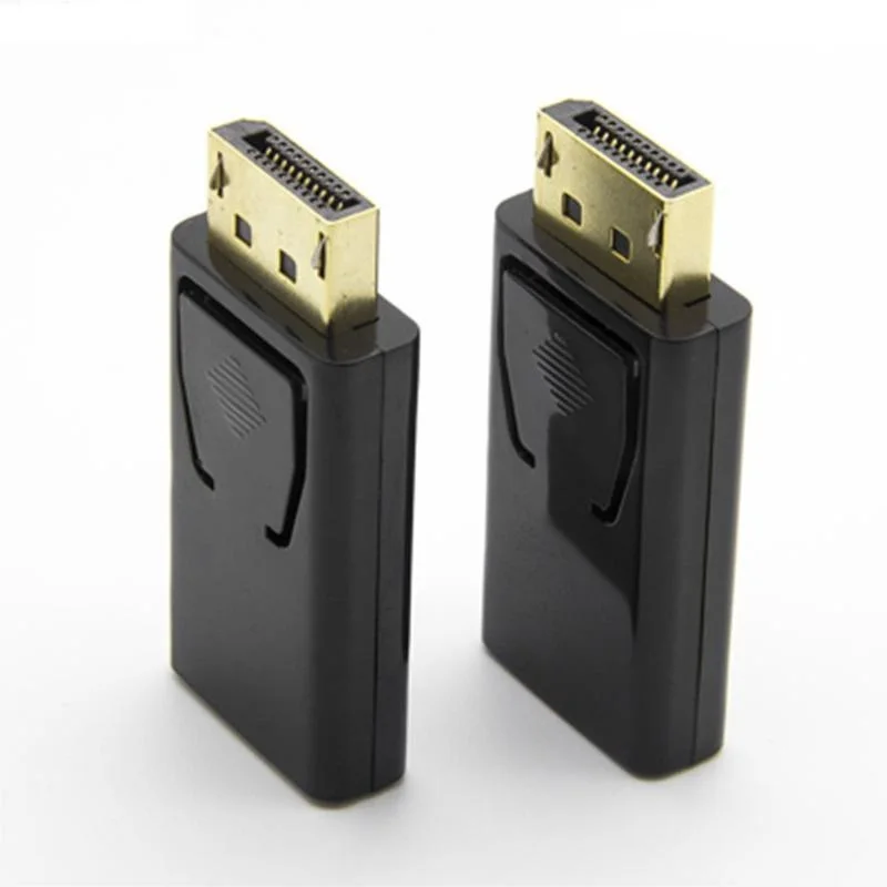 High Quality 1080p  adapter Displayport male DP to displayport dp female Video adapter converter