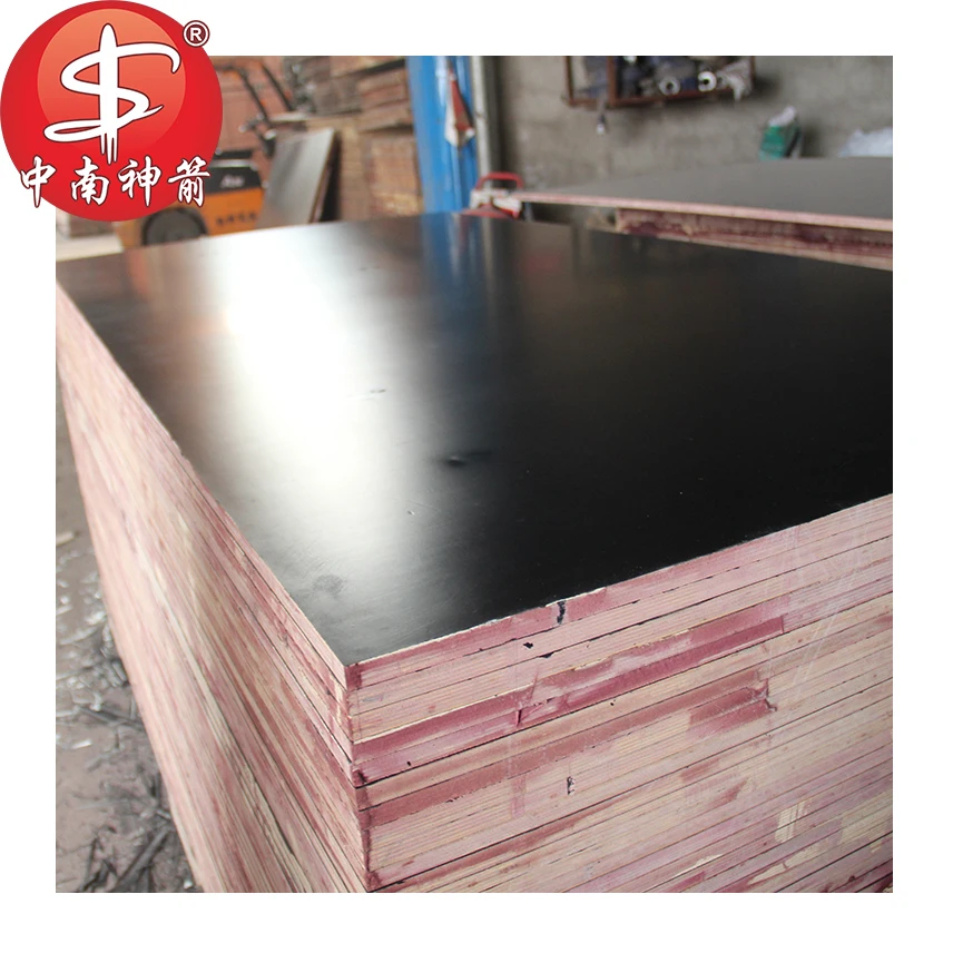 High Glossy Black Film Faced Melamine Plywood Board