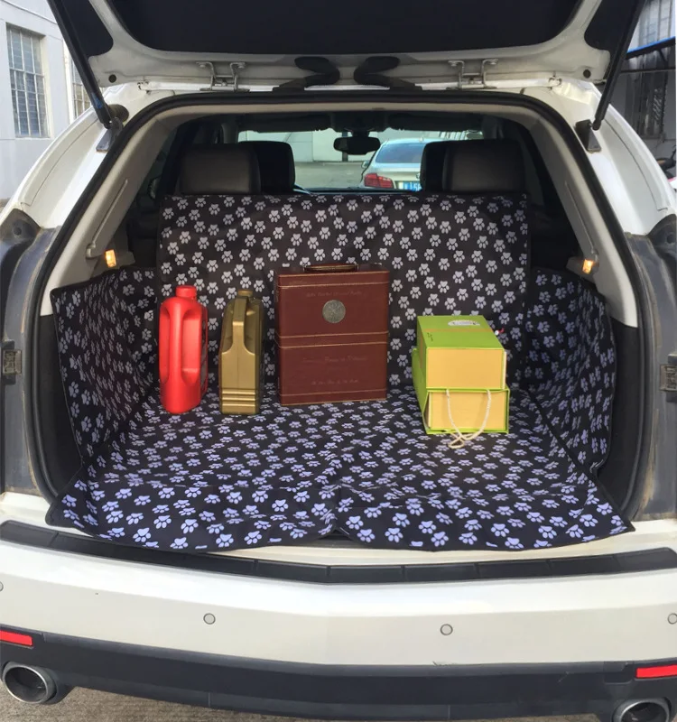 Manufacturer wholesale oxford waterproof dog car cover pet car protection mat