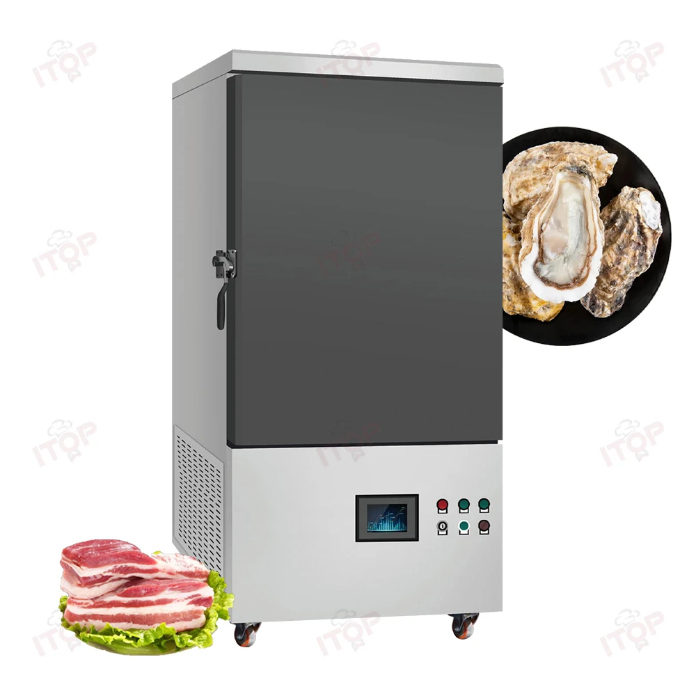 Food Processing Flash Quick Rapid High-speed Freezing Shock Freezers Blast Equipment Liquid Nitrogen Freezer
