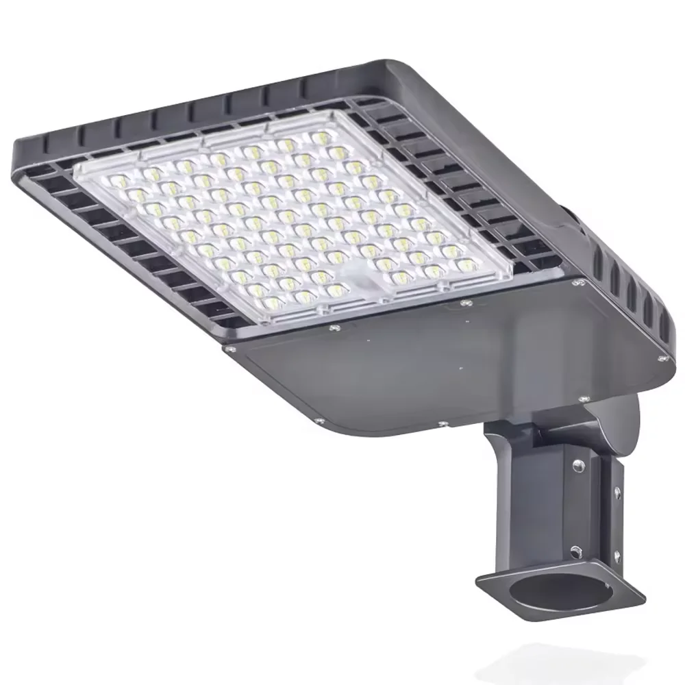 Ip66 Waterproof Ac100-277v 130lm/w Outdoor Led Street Shoebox Light Aluminum Lamp 150w Street Remote Sensor Street Light