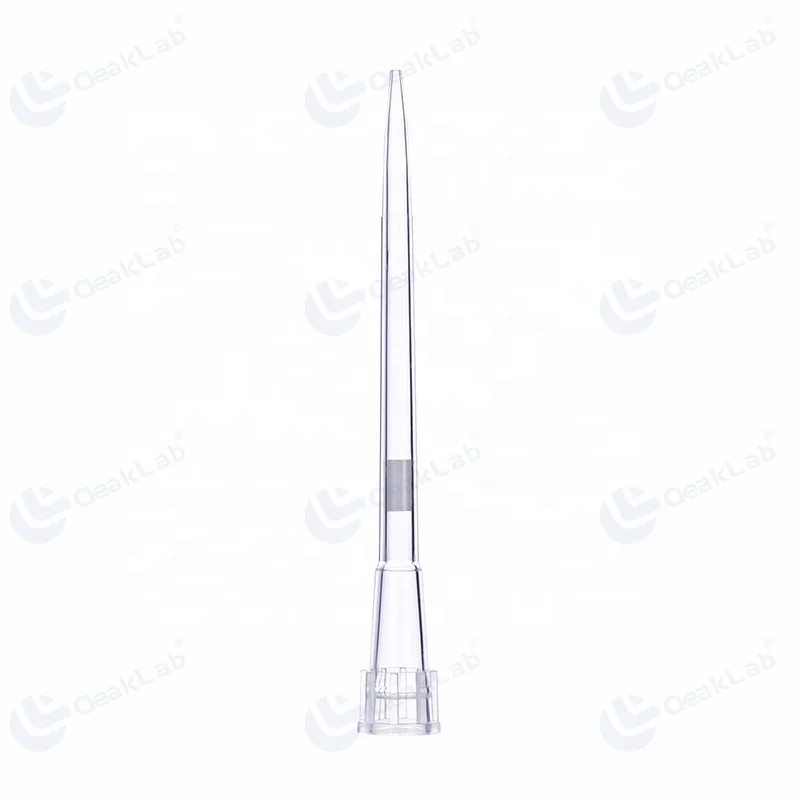 hot sale Transparent 10ul Pipette Tip With Filter  polypropylene PP Material