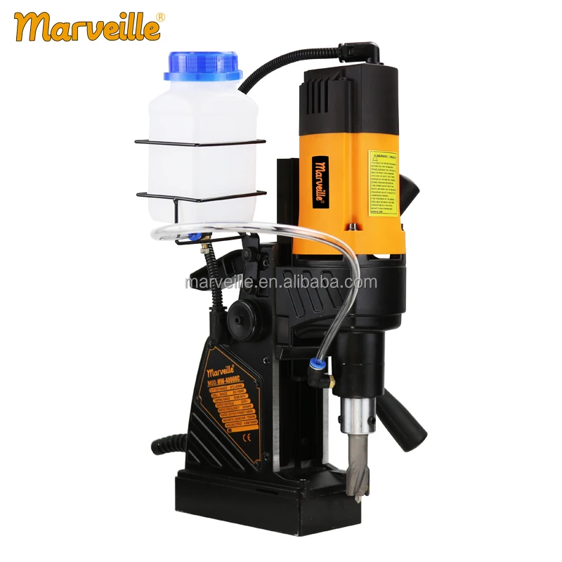Marveille W-4000RC 40MM two-stage stroke adjustable speed drill magnetic drilling machines double speed magnetic drill machine