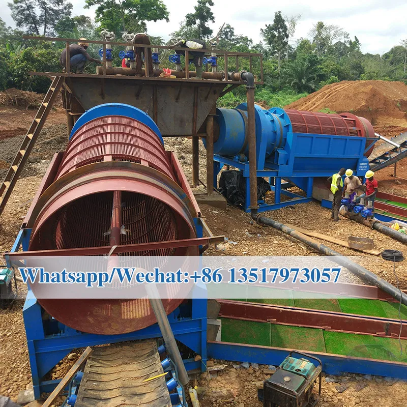 gold mine hammer mill with sluice box