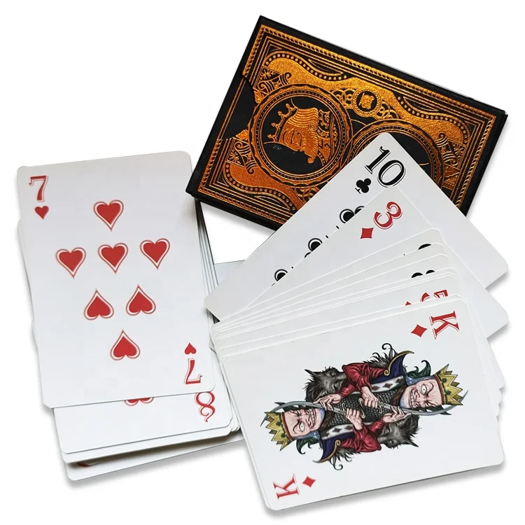 Игровая карта joker с зажимом для покерной доски