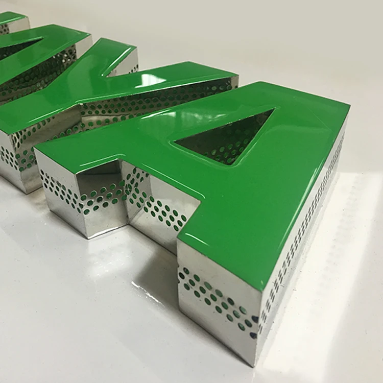 Outdoor and Indoor Usage Luminous Letters Led Epoxy Channel Sign Letter Logo Resin Arabic 3D Led Letters