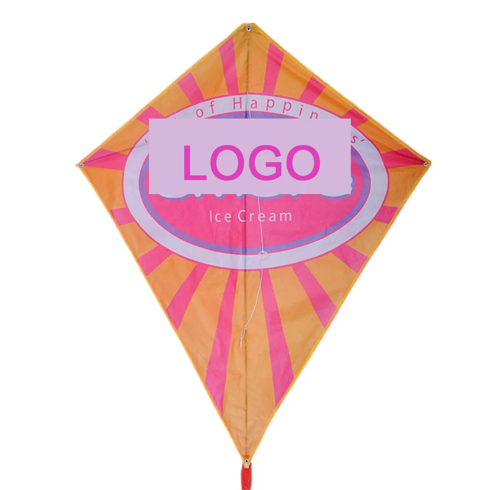 
Polyester promotional diamond kite 