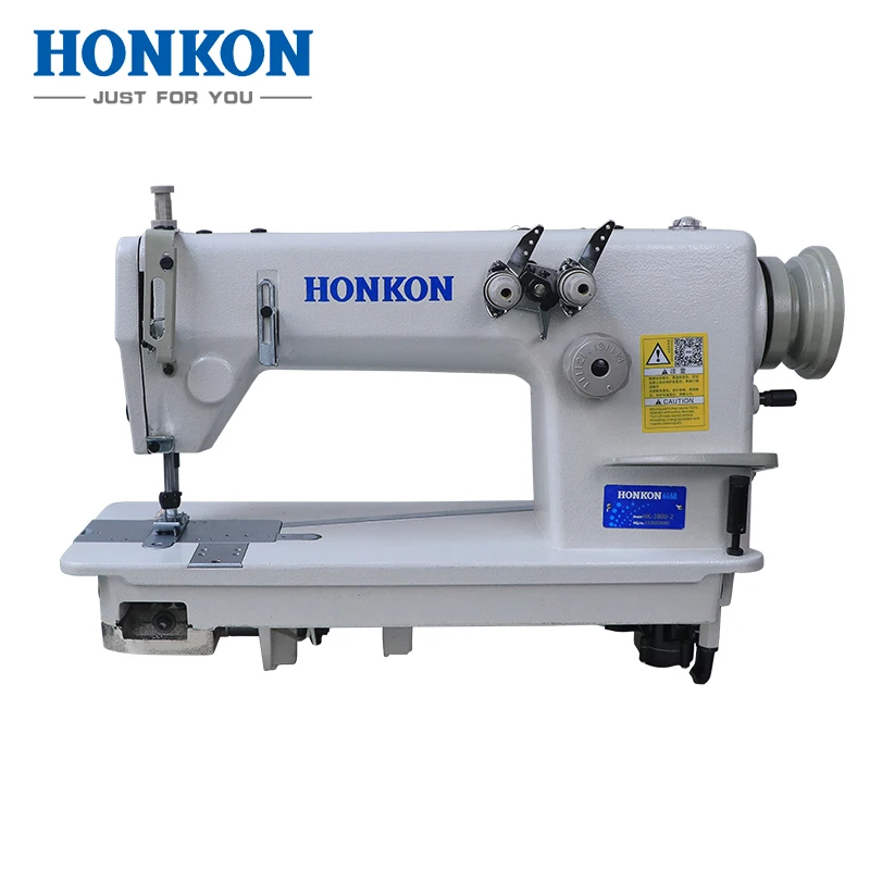 HK 3800-2 HIGH SPEED INDUSTRIAL DOUBLE NEEDLE CHAIN STITCH SEWING MACHINE