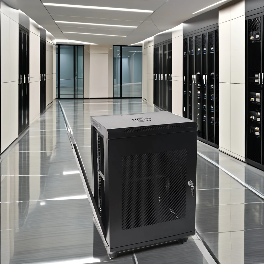 wholesale 12u Metal server network cabinet 19inch Floor Standing Data Center Internet Telecom Server Rack